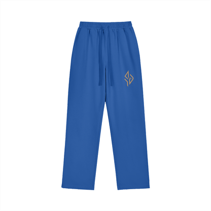 SUÐR Straight Relaxed Jogger 420g – Straight Relaxed Jogger in Königsblau, Vorderansicht