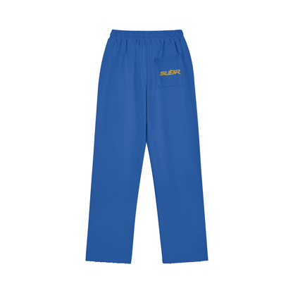 SUÐR Straight Relaxed Jogger 420g – Straight Relaxed Jogger in Königsblau, Vorderansicht