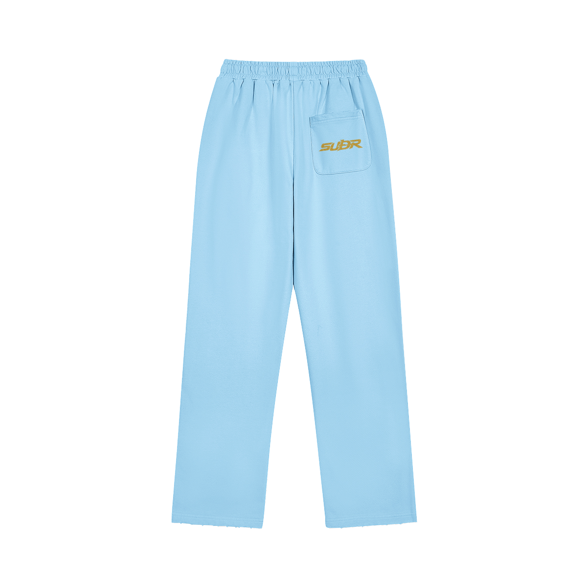 SUÐR Straight Relaxed Jogger 420g – Straight Relaxed Jogger in Hellblau, Vorderansicht