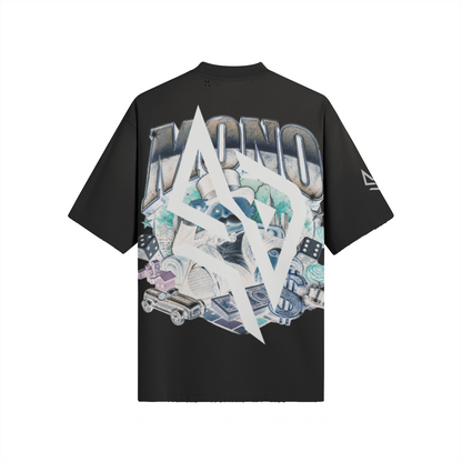 SUÐR MONO 07 – Oversized Tee mit MONO-Rückenmotiv