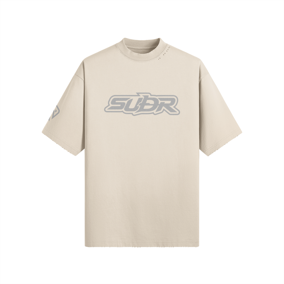 SUÐR MONO 07 – Oversized Tee mit MONO-Rückenmotiv