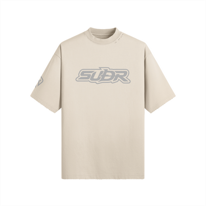 SUÐR MONO 07 – Oversized Tee mit MONO-Rückenmotiv