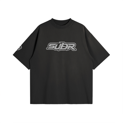 SUÐR MONO 07 – Oversized Tee mit MONO-Rückenmotiv