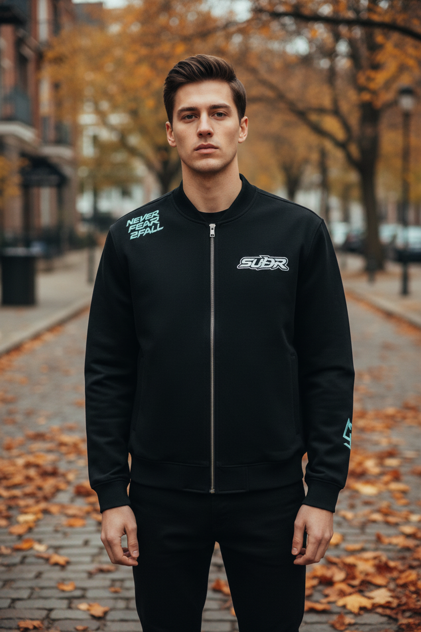SUÐR MONO 07 Fleece Bomber