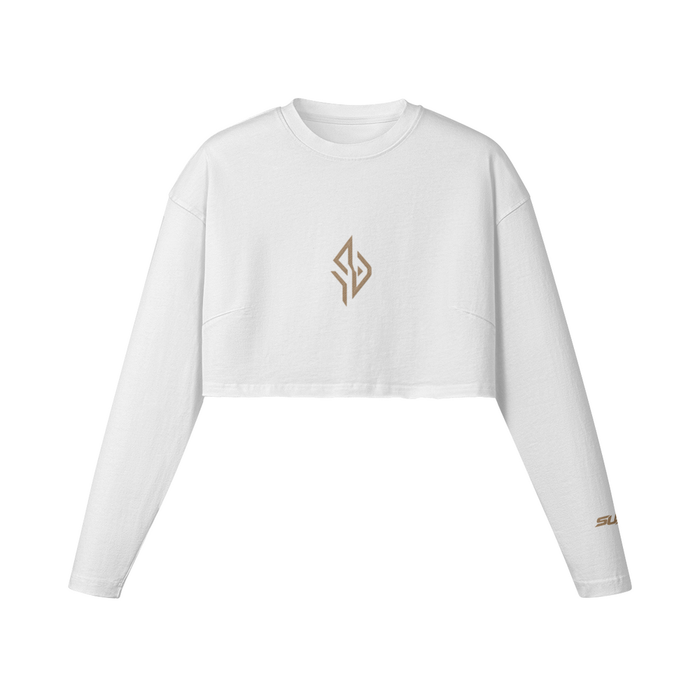 SUÐR Crop Top Longsleeve