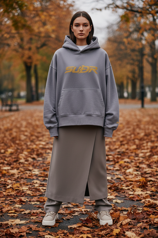 SUÐR Glitter Girls Boxy Hoodie 420g