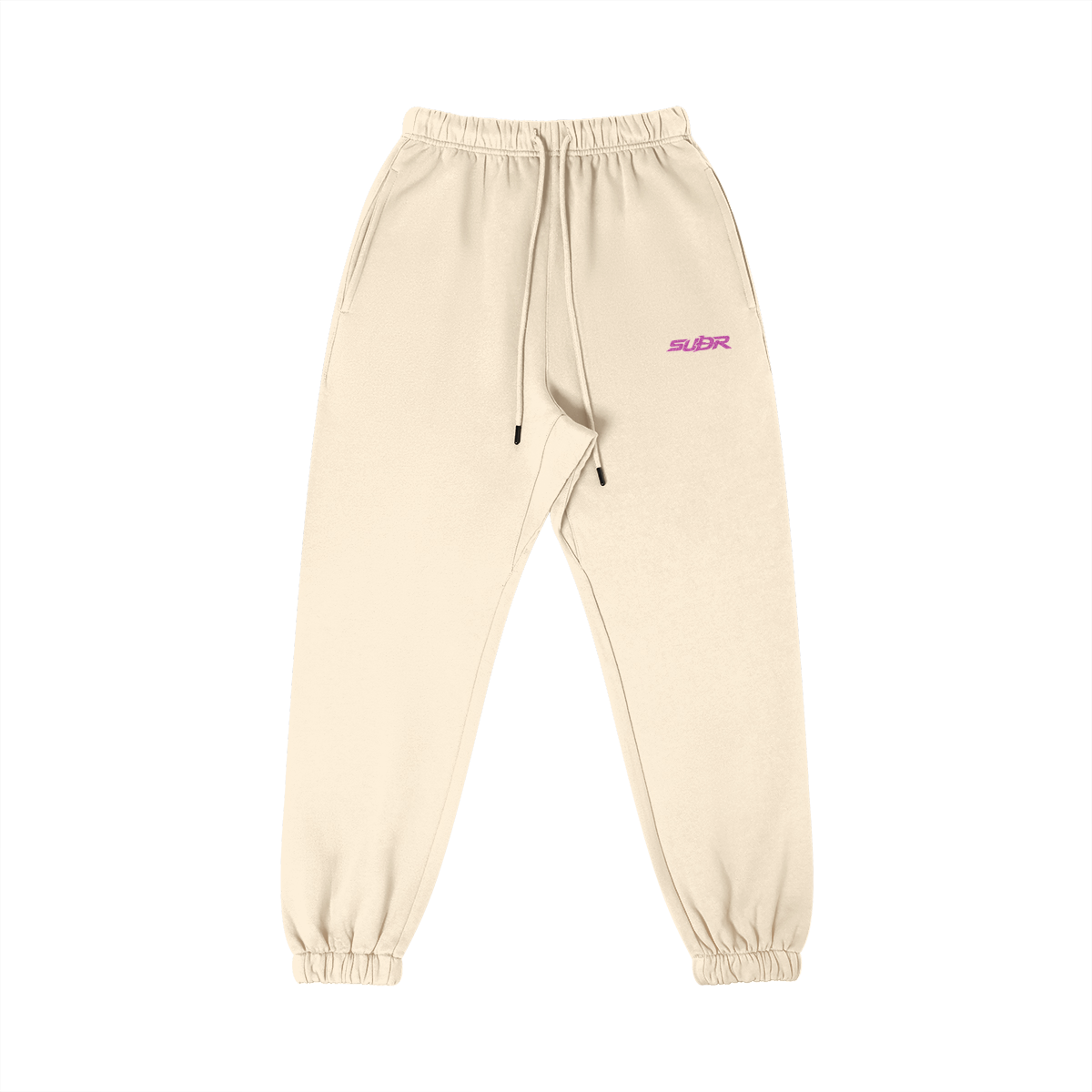 SUÐR Glitter Girls Sweatpants 380g in Apricot