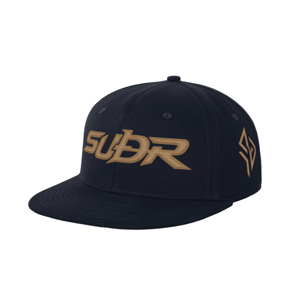 SUÐR VESTR CAP by DaScha – Snapback in Marineblau
