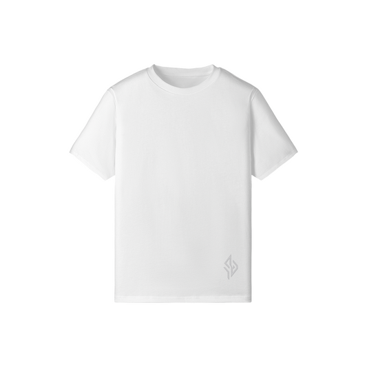 SUÐR Minimal 07 Slim Fit Shirt in Weiß