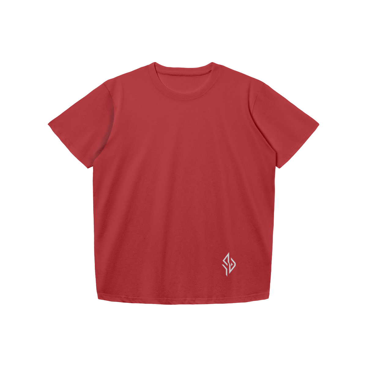 SUÐR Minimal 07 Slim Fit Shirt in Chilirot