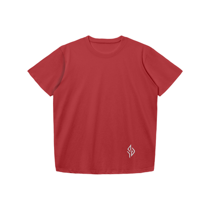 SUÐR Minimal 07 Slim Fit Shirt in Chilirot