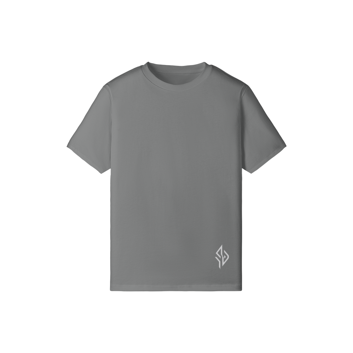 SUÐR Minimal 07 Slim Fit Shirt in Dunkelgrau