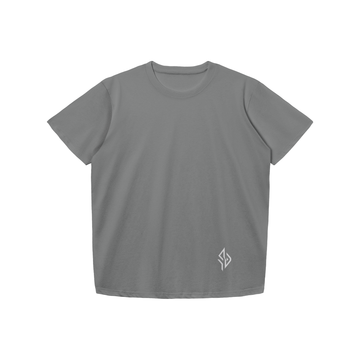 SUÐR Minimal 07 Slim Fit Shirt in Dunkelgrau