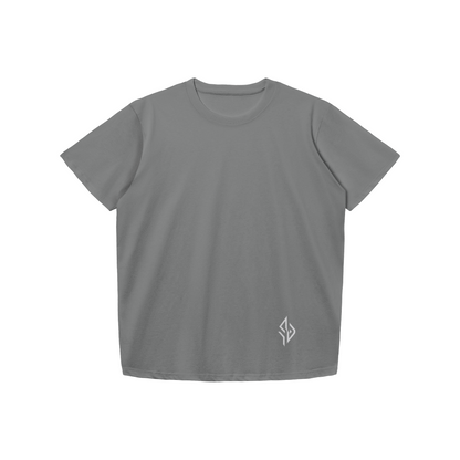 SUÐR Minimal 07 Slim Fit Shirt in Dunkelgrau