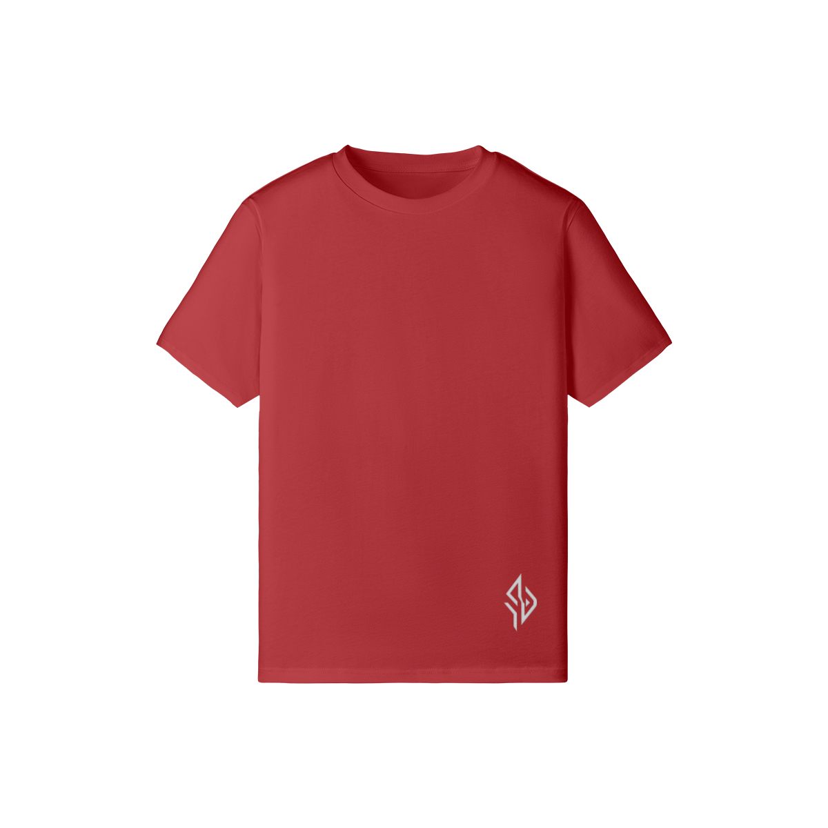 SUÐR Minimal 07 Slim Fit Shirt in Chilirot