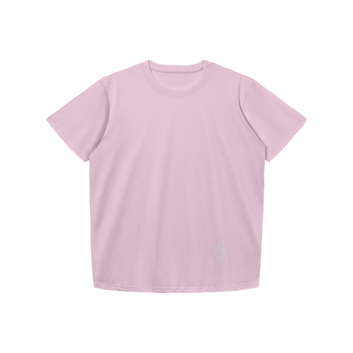 SUÐR Minimal 07 Slim Fit Shirt in Pastellrosa
