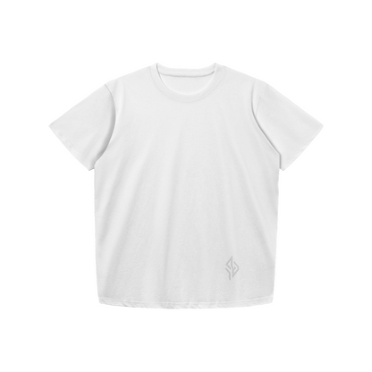 SUÐR Minimal 07 Slim Fit Shirt in Weiß
