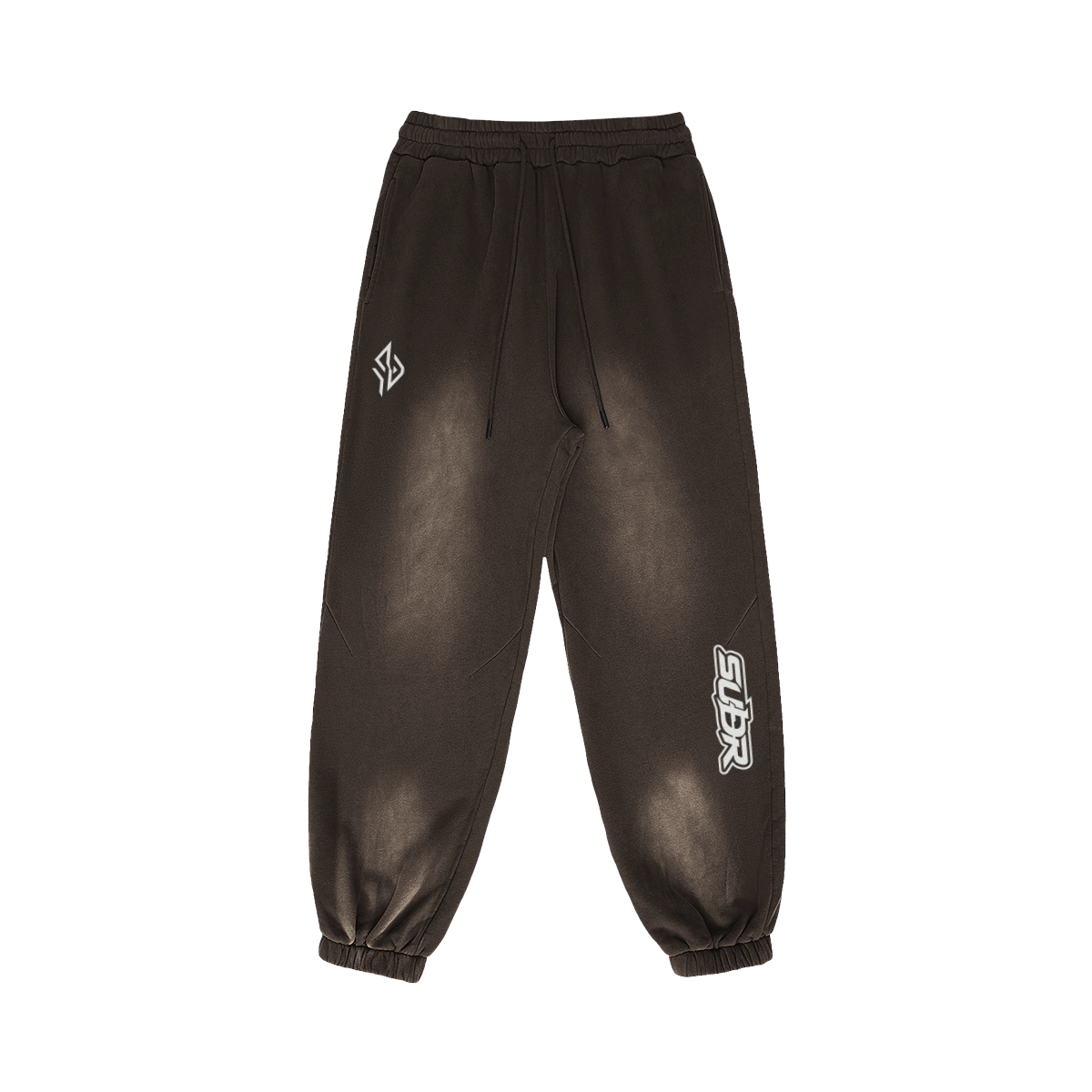 SUÐR Glow Sweatpants 400g in Braun