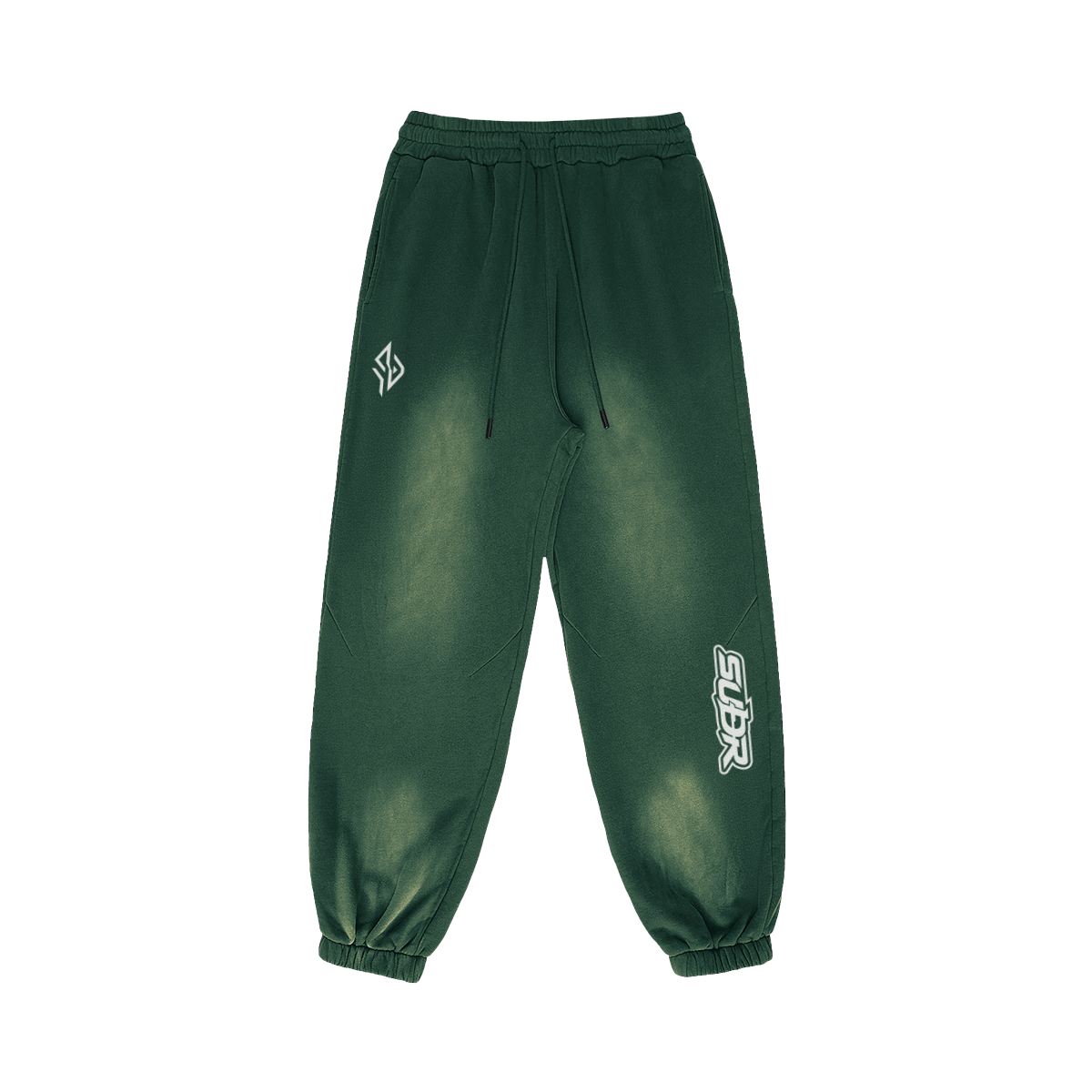 SUÐR Glow Sweatpants 400g in Mineralgrün