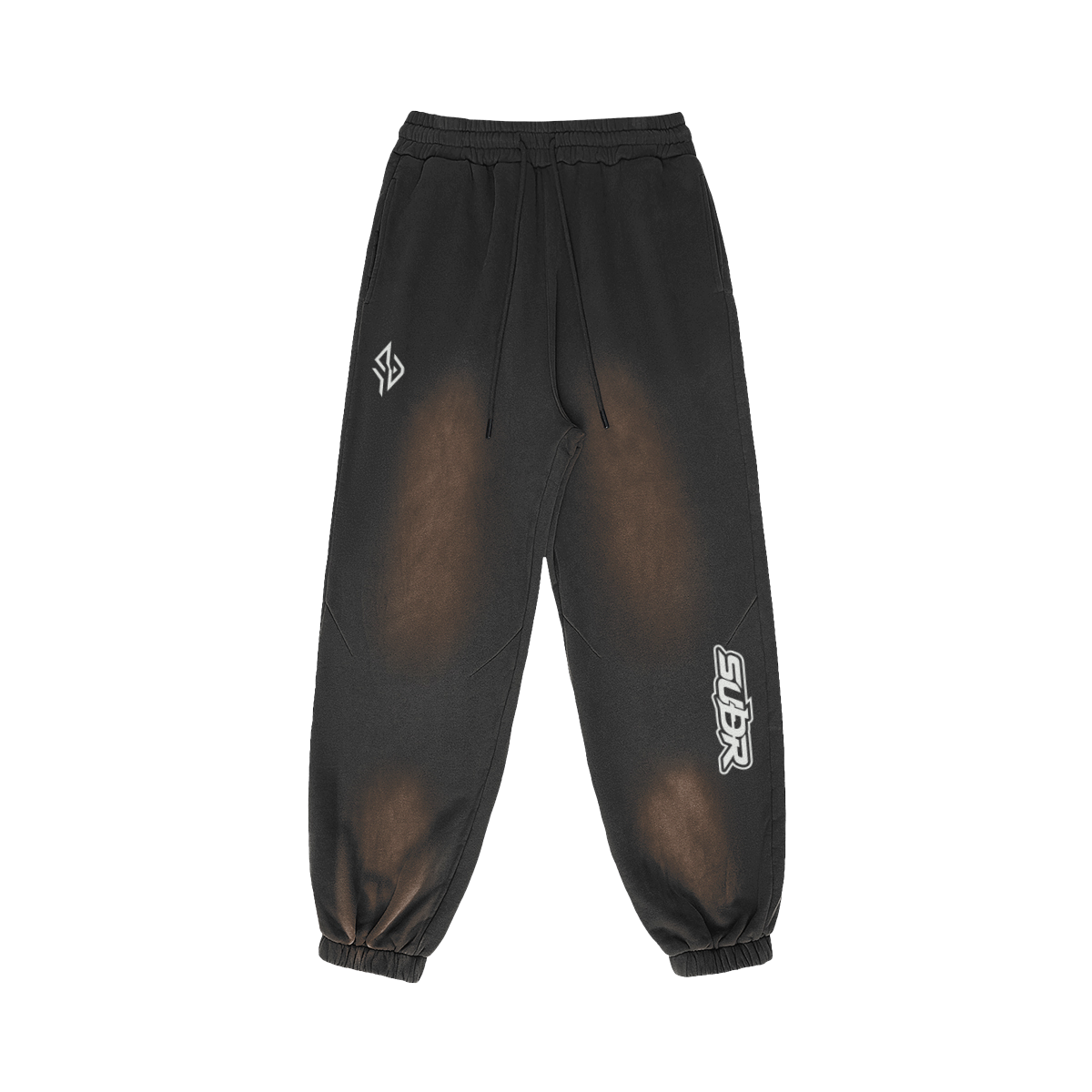 SUÐR Glow Sweatpants 400g in Dunkelgrau