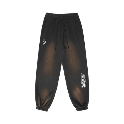 SUÐR Glow Sweatpants 400g in Dunkelgrau
