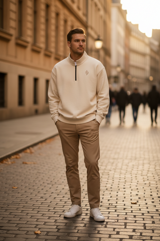 Half-Zip Sweater