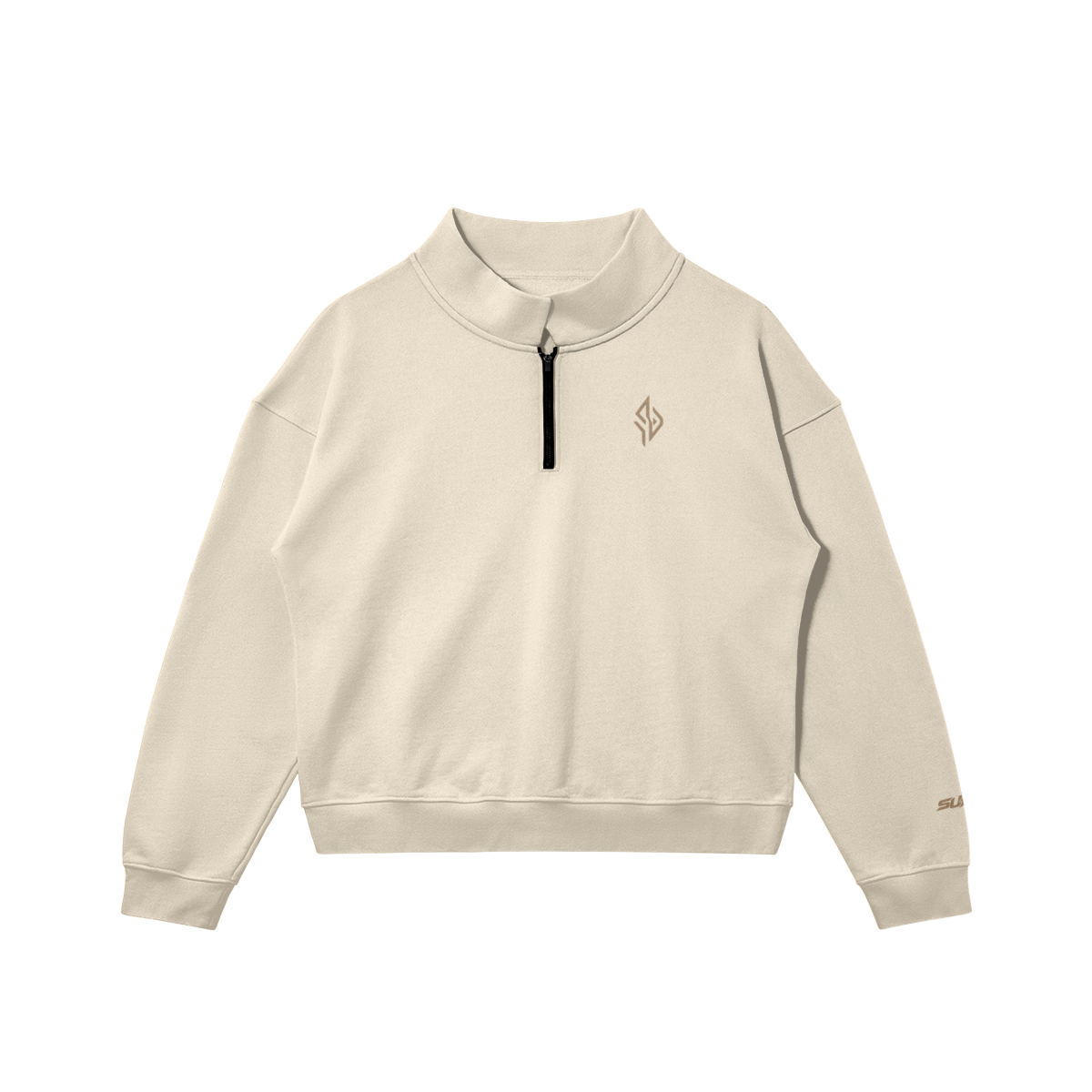 SUÐR Half-Zip Sweater