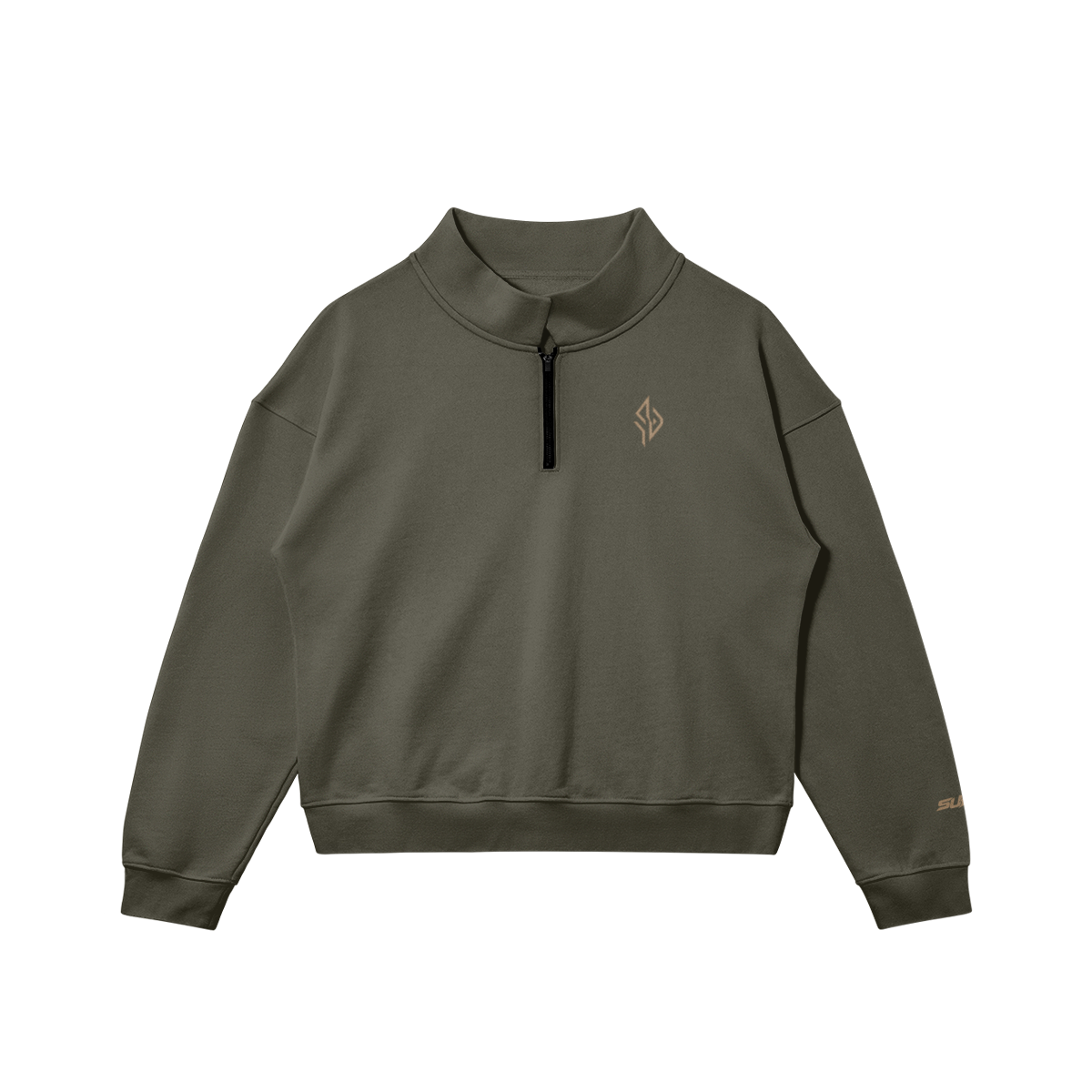 SUÐR Half-Zip Sweater