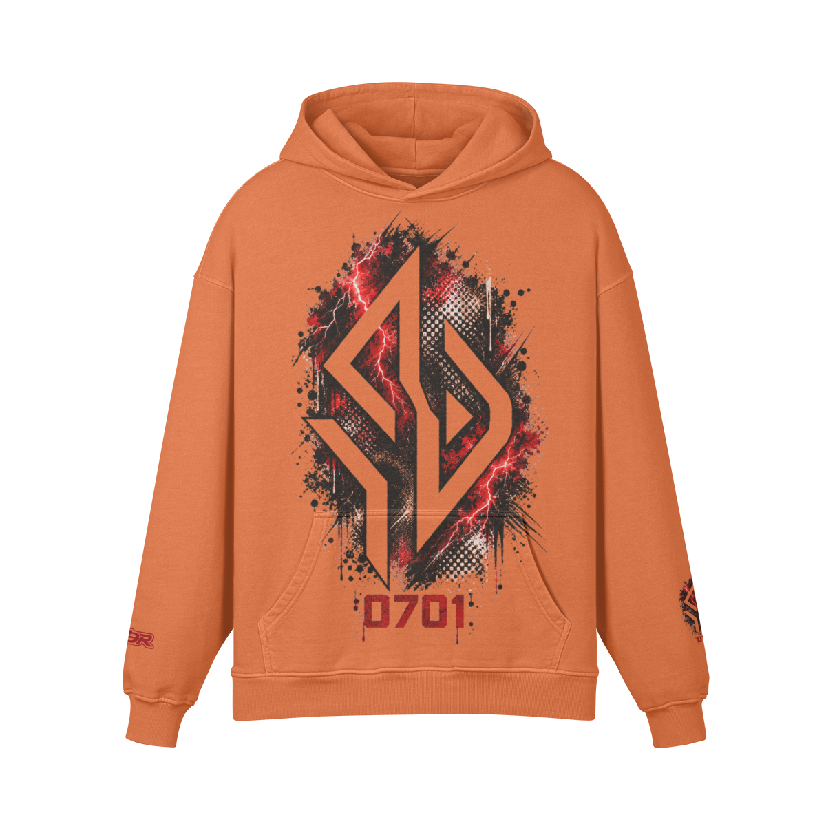 Backpiece 0701 Hoodie in Copper Red – SUÐR